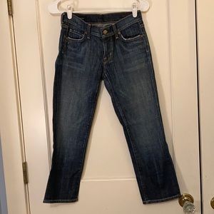 Cropped citizens of humanity jeans